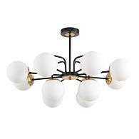 Люстра потолочная *48*47- см, 12*E27*60W, Lumion Elrona 8375/12C, черный; латунь