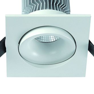 Светильник встраиваемый 8*7 см, вр 7 см, *LED*7W, 3000K, Mantra Formentera MANC0079, матовый белый