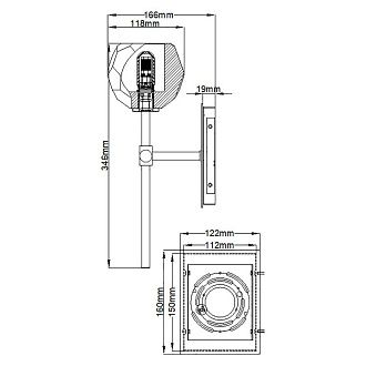 Бра для ванных комнат Quoizel, Арт. QN-REGALIA1-PC-BATH