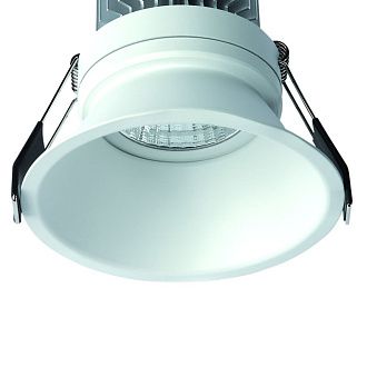 Светильник встраиваемый 8,2*11,2 см, вр 7,5 см, *LED*7W, 4000K, Mantra Formentera MANC0072, матовый белый