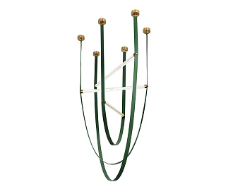 Светильник 120+140+150 см, 46W, 4000K, Kink Light 07686-120+140+150,07, золото