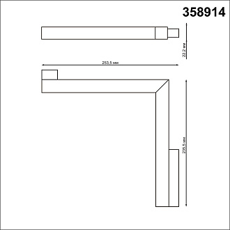 Светодиодный светильник 25 см, 24W, 3000-6500K, Novotech Shino Flum 358914, белый 