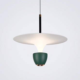 Подвесной светильник 29*30*130 см, LED 10W, 4200K, Черный LED4U L8755-1 GN
