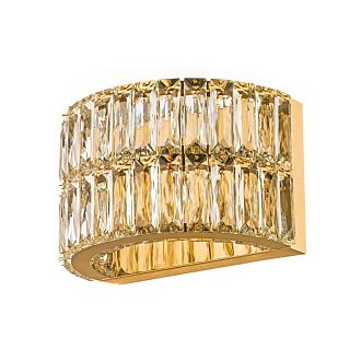 Бра *16*26 см, Led лента*LED*20W, 3000/6000K, Dio D`arte Caneva Caneva L 2.26x16.100 G, золотой