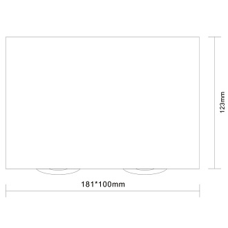 Светильник потолочный 18*10 см, ST LUCE Накладные светильники ST109.407.02 Черный