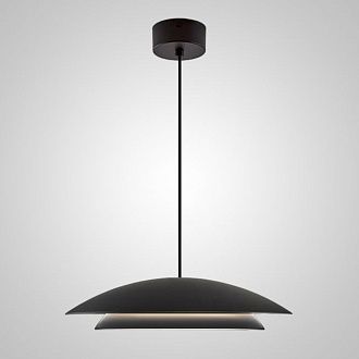 Подвесной светильник RIBERT Black 48*48*11 см, 1*LED*20W, 3000K, ImperiumLoft ribert01, Чёрный
