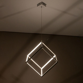 Подвесной LED светильник Citilux Куб CL719300 Белый, 40W*4000K