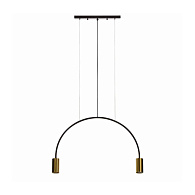 Подвесной светильник Loft IT 5043-2, черный-бронза