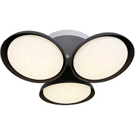 Люстра потолочная светодиодная 45*45*15 см, 3*LED 45w коричневый, белый Stilfort Graves 2081/08/03C