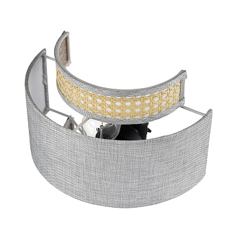Бра 30*23 см, 1*E27 Lumion Launa 8043/1W черный