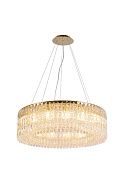 Люстра Ø800 x H240(1200), мм, 15*40W (600W), GOLD (Золото) NewRgy 5063/15GD GOLD