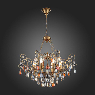 Люстра подвесная 69 см, ST LUCE VIANETA SL421.303.08 Бронза