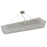 Люстра подвесная **25 см, 10*G9*40W, Arti Lampadari Milano Milano H 1.5.120X30.102 N, Никель