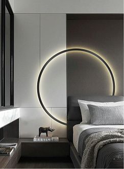 Настенный светодиодный светильник Inodesign Guard Black 100 44.0401