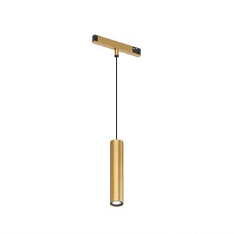 Светильник на шине *4*20 см, *LED*8W, 3000K, Denkirs SHINE PRIME SPOT 3000К | ШАЙН ПРАЙМ СПОТ 3000К DK4744-SB, сатинированная латунь