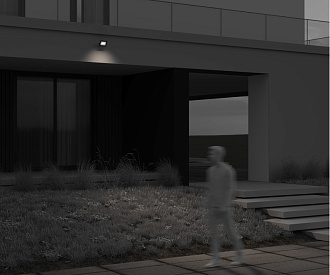 Прожектор 16 см, 30W, 4000K, Maytoni Flood FL001-L30B4K, черный