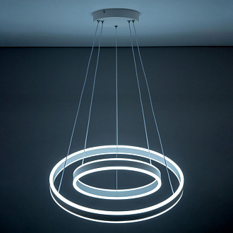 Светильник 60 см, 108W, 3000-5500K Citilux Дуэт CL719640 белый