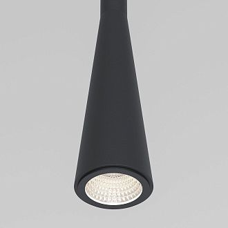 Подвесной акцентный светильник 6*6*140 см, LED, 7W, 4000K, Elektrostandard Vist 50312 LED, черный