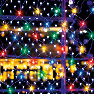 Гирлянда сеть 1,5*1,5 м IP20 150 см Elektrostandard 300-001 300-001 мульти 1,5*1,5м IP20