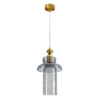 Подвесной светильник 41*20 см, 1*LED, 7W, 3000K Arte Lamp Adagio A2791SP-1SM, Латунь