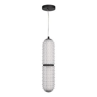 Подвесной светильник 15*150 см, 1*LED*22W, 4000K, ST-Luce Saguaro SL6144.403.01, черный