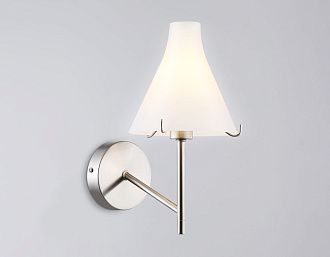 Бра 21*15*28- см, 1*E14*40W, K, Ambrella Light High Light LH57127, никель