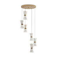 Светильник 45 см, 40W, 3000-6000K, Freya Dress FR5438PL-L37G, золото