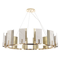 Светильник 118 см, Crystal Lux DELUXE SP12, золото-мрамор