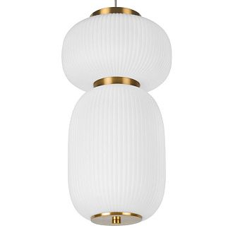 Подвесной светильник *23*-42,5 см, 1*LED*30W, 4000K, LOFT IT Duff 10422/B, бронзовый