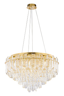 Люстра  600*380, 12*E14, 40W Sfera Sveta Хрусталь (Эконом) 1002R-600*H380 GD, Золото