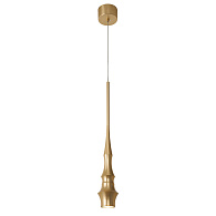 Подвесной светильник 8*180 см, LED, 6W, 4000К, Favourite Ipsam 4329-1P латунный