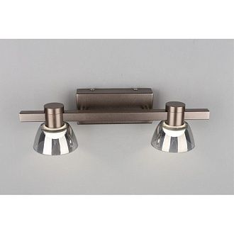 Бра 11*30*9 см 10W, 4000K, Aployt Rezeda APL.788.01.02, серый