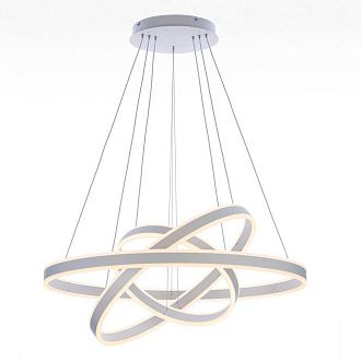 Люстра 80*120 см LED*195 W, 3000 / 5500 К Citilux Дуэт Белый CL719680