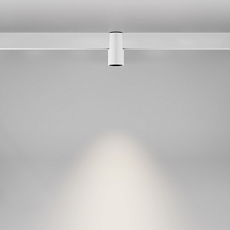 Светильник на шине 5,3*5,3*10,4 см, LED, 7W, 4000К, Maytoni Technical ALFA TR122-2-7W4K-W белый