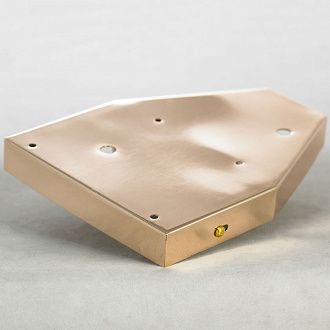 Бра Lussole LSP-8711, 21*24 см, блестящее золото