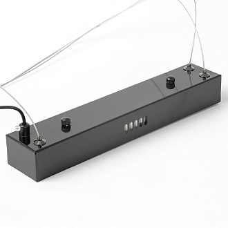 Линейно-подвесной светильник 100*18*150 см, 2*LED*20W 4000K черный Lussole Bradford LSP-7163