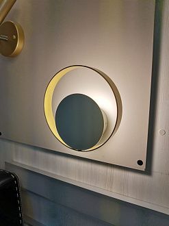 Бра 20 см, 7W, 3000K, 560Lm Odeon Light Mondi 3899/7WW белый-золото