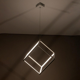 Подвесной LED светильник Citilux Куб CL719300 Белый, 40W*4000K