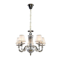 Люстра подвесная Citilux Медея CL436151,  диаметр 62 см, хром