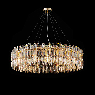 Люстра Ø1000 x H250 (1000), мм, 18 x 40W (720W), H GOLD (Золото) NewRgy NW038-ф1000*H250 H GOLD