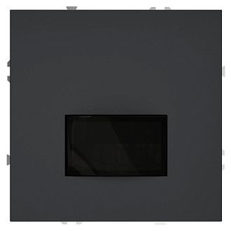 Датчик движения встраиваемый Voltum S70, графит пластик Soft touch VLS070507