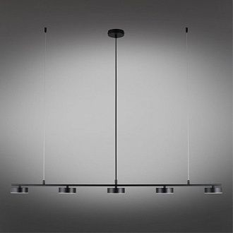 Подвесной светильник 120*10*30-140 см 35W, 3000K, Aployt Usia APL.047.03.35, черный