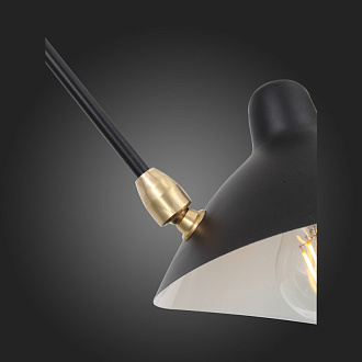 Люстра потолочная 135 см, ST LUCE SPRUZZO SL305.402.06 Черный