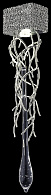 Светильник настенный Wertmark Divina WE186.01.201, 10*16 см, матовый никель