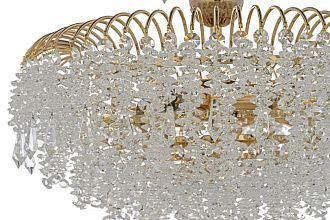 Люстра подвесная *40*40 см, 5*E14*40W, Arti Lampadari Bronte Gold Bronte E 1.5.40.106 G, золотой