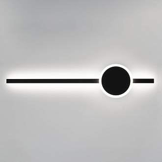 Настенный светодиодный светильник 14*62 см, 17W, 3000-4000-5500K Citilux CL203311 Стиг Черный