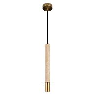 Подвесной светильник 13 см, Loft IT Everest 10583B Bronze, бронза-травертин