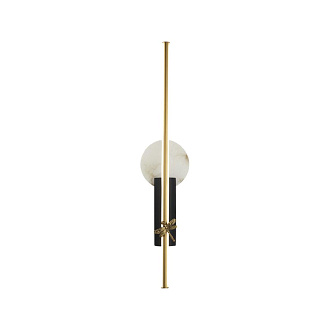 Настенный светильник 66 см, 18W, 3000K, Odeon Light L-vision Strekoza 5413/18WL, черный-бронза