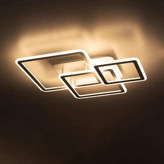 Люстра RGB 65*51*11 см, LED*70 W, 3000-5500 К, Белый Citilux Тринити CL238230E