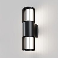 Уличный настенный светильник 32 см, Maytoni Alura O492WL-02GF, черный